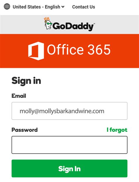 godaddy 365 login|godaddy 365 portal.